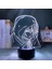 Vinland Saga Anime 3D Erkek Için Gece Lambası 16 Renk Kız Odası Dekor Illusion LED Lamba USB Manga Thorfinn Şekil Uygun Çocuklar Hayranlar Noel Hediyeleri (Vinland Saga 1) (Yurt Dışından) 1
