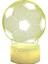 3D Futbol Şekilli Masa Işıkları, Renkler Uzaktan Kumandalı Gece 3D Lamba 1pc Kontrol Işığı 16 LED Işık Dış Mekan LED Noel Ağaçları (Çok Renkli, Tek Boyut) (Yurt Dışından) 1