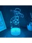 Kaptan Tsubasa Anime 3D Erkek Için Gece Lambası 16 Renk Kız Odası Dekoru Illusion LED Lamba USB Manga Tsubasa Figürü Uygun Çocuk Hayranları Yılbaşı Hediyeleri (Kaptan Tsubasa2) (Yurt Dışından) 1