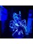 Dangarrcnpa Anime 3D Erkek Için Gece Lambası 16 Renk Kız Odası Dekor Illusion LED Lamba USB Manga Nagito Komaeda Şekil Uygun Çocuklar Hayranlar Noel Hediyeleri (Siyah) (Yurt Dışından) 1