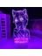Lise Dxd Anime 3D Erkek Için Gece Lambası 16 Renk Kız Odası Dekor Illusion LED Lamba USB Manga Rias Gremory Şekil Uygun Çocuklar Hayranlar Noel Hediyeleri (Yurt Dışından) 1