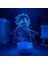 Çocuk Gece Lambası, 3D Gece Lambası, Renk Değişimli, Oda Dekorasyonu Gece Anime LED Işık Oda Dekorasyon Şeması Gece Lambası Çocuklar 3D Işık Yatak Odası (Yurt Dışından) 1