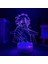 Çocuk Gece Lambası, 3D Gece Lambası, Renk Değişimli, Oda Dekorasyonu Gece Anime LED Işık Oda Dekorasyon Şeması Gece Lambası Çocuklar 3D Işık Yatak Odası (Yurt Dışından) 2