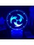 Genshin Etki Oyunu 3D Erkek Için Gece Lambası 16 Renk Kız Odası Dekoru Illusion LED Lamba USB Oyunu Raiden Shogun Şekil Uygun Çocuk Hayranları Noel Hediyeleri (Genshin Impact 7) (Yurt Dışından) 1