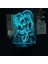 Hayranları Için Anime Kakeguruied 3D Nightlight 16 Renkler Dekor Illusion Uzaktan Kumanda ile LED Lamba, Manga Kakegurui Şekil Noel Hediyesi Oyuncaklar Çocuklar/erkekler (Yurt Dışından) 1