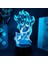 Hayranları Için Anime Dr Stoneed 3D Nightlight 16 Renkler Dekor Illusion Uzaktan Kumandalı LED Lamba, Manga Dr Stone Figure Noel Hediyesi Oyuncaklar Çocuklar / Erkekler (Yurt Dışından) 1