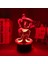 Oyun LED Gece Lambası Bayan Kadeh Cuphead Çocuklar Için Yatak Odası Dekorasyon Gece Lambası Doğum Günü Hediyesi Odası Dekor 3D Lamba (Yurt Dışından) 2