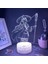 Anime Fate Fanlar Için 3D Nightlight Kaldı 16 Renk Dekor Illusion Uzaktan Kumandalı LED Lamba, Manga Fate Stay Şekil Noel Hediyesi Oyuncaklar Çocuklar/erkekler (Lav Lambası) (Yurt Dışından) 1