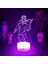 Kader Kalmak Anime 3D Erkek Için Gece Lambası 16 Renk Kız Odası Dekor Illusion LED Lamba USB Manga Tohsaka Şekil Uygun Çocuklar Hayranlar Noel Hediyeleri (Fate Stay 2) (Yurt Dışından) 1