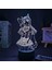 Nekopara Anime 3D Gece Lambası Boy Için 16 Renkler Kız Odası Dekor Illusion LED Lamba USB Manga Nekopara Şekil Uygun Çocuklar Fanlar Noel Hediyeleri (Yurt Dışından) 3