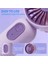 Mini Fan 3'lü Paket, 3 Hızlı ve USB Şarj Edilebilir Küçük El Tipi Fan (Yurt Dışından) 5