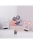 Fan Ofis Öğrencileri Için Ekran Fanı USB Elektrikli Çift Fan-Pembe (Yurt Dışından) 5