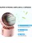 Taşınabilir Mini Fan, Kişisel Fan USB Şarj Edilebilir Pil Pembe (Yurt Dışından) 4
