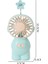 Taşınabilir El Fanı Kişisel Masa Fanı USB Fan Açık Seyahat Mavi (Yurt Dışından) 4