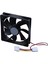 120MM x 25MM Dc 24V 4pin Kol Rulman Bilgisayar Kasası Soğutma Fanı (Yurt Dışından) 1