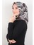 Piramit Krep Eşarp 116-0005-06 Pembe 1