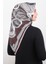 Piramit Krep Eşarp 116-0005-06 Pembe 2