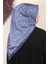 Fashion Monogram Eşarp 8090-20 Indigo 2