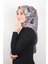 Piramit Krep Eşarp 116-0006-07 Pembe 1
