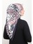 Piramit Krep Eşarp 116-0006-07 Pembe 2