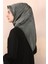 Düz Ipek Eşarp 7208701-372 Füme 1