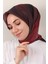 Nirvana Soft Eşarp 3346-7 Bordo 1