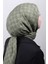 Elegance Monogram Şal 4108-2 Haki 3