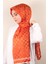 Fashion Ipeksi Şal 2881-7 Turuncu 2