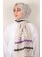 Cotton & Silk Şal 3641-7 Bej 2