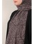 Pamuklu Twist Şal 1264-8 Kahverengi 2