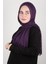 Pamuklu Hazır Şal 1589-22 Mor 1