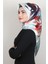 Dijital Eşarp 1353-12 Mint Yeşili 1
