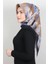 Pamuklu Trend Eşarp 9924-4 Lacivert 1