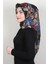 Pamuklu Trend Eşarp 9926-17 Siyah 1