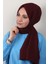 Lidya Şal 2769-20 Bordo 1