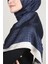 Monogram Şal 149-18 Lacivert 2