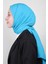 Bambu Kraşlı Şal 2724-56 Mavi 2