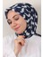 Nirvana Soft Eşarp 3348-20 Lacivert 1
