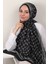 Soft Touch Şal 2764-8 Siyah 1