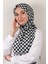 Cotton & Silk Şal 3641-4 Siyah 1