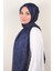 Soft Touch Şal Bulut Desen 2754-9 Gece Mavisi 3
