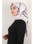 Pamuklu Soft Eşarp 3308-2 Bordo 1