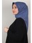 Alya Fresh Eşarp 5253-5 Indigo 1