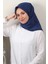 Ipeksi Monogram Eşarp 8086-13 Gece Mavisi 1