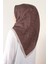 Ipeksi Monogram Eşarp 8086-21 Kahverengi 2