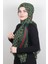 Pamuklu Desenli Şal 5760-5 Haki 1