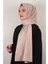 % 100 Coton Şal 8083-10 Koyu Bej 1