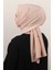 % 100 Coton Şal 8083-10 Koyu Bej 2