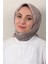 Nirvana Soft Eşarp 8092-9 Füme-Sütlü Kahve 3