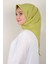 Bambu Kraşlı Eşarp 3081-50 Fıstık Yeşili 2